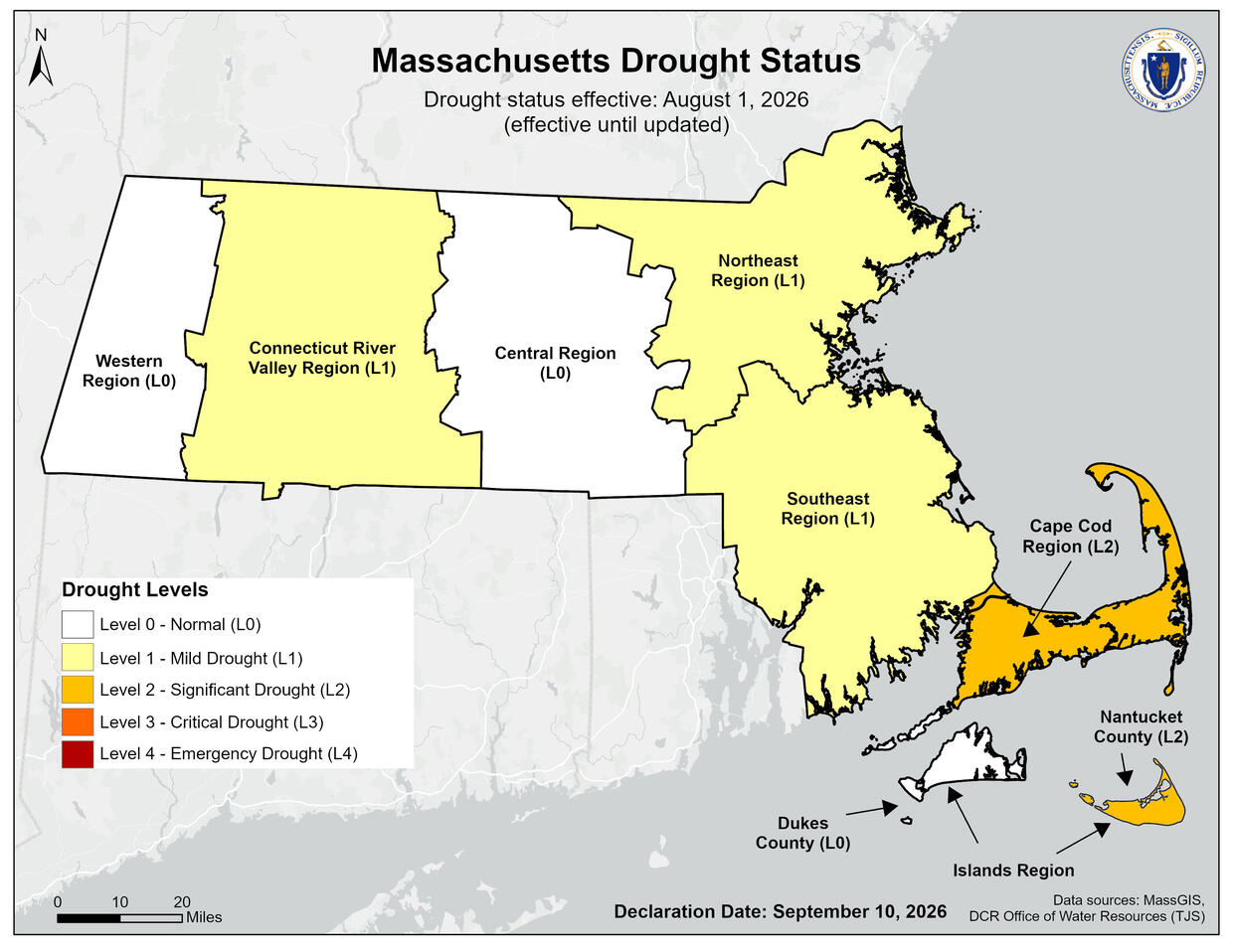 Drought Map 09-10-2026